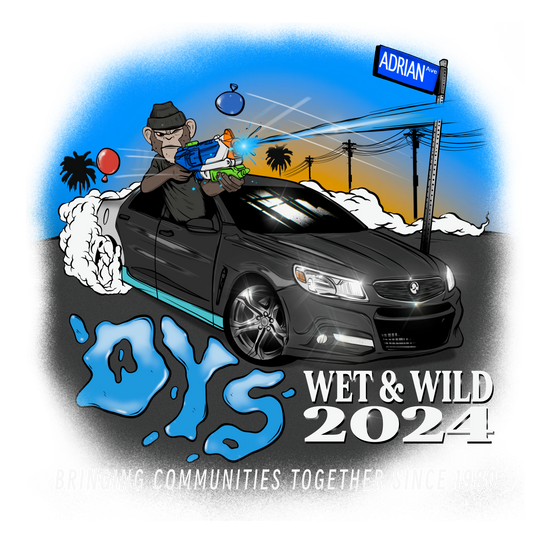 Wet & Wild Sticker